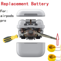 Earphones Replacement battery For Apple Airpods Pro headphone airpods pro replacement battery 1154-60mAh