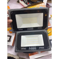 [Chính Hãng] Đèn Pha Led Asia 10W đến 200W chiếu bảng hiệu, sân vườn, nhà cửa, chống nước ip66.