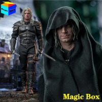 2023 Q3 Soosootoys SST048 1/6 White Wolf Geralt Figurine Model 12'' SST-048 Full Set Male Soldier Action Figure Toys Collectible