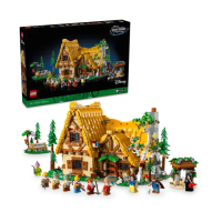 【LEGO 樂高】迪士尼公主系列 43242 《白雪公主》小屋(家家酒 DIY積木 建築模型 禮物)