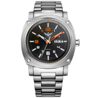 YELANG Men Military Watch 43.5mm Titanium Sport Automatic Mechanical Wristwatch Diver 300M Waterproof Lumino Sapphire SW220