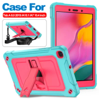 For Samsung Galaxy Tab A 8.0 2019 SMT290 T295 Cover For Tab A10.1 T510 T515 A7 10.4 T500 inch Shock Proof Full Safe Tablet Case