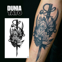 Stiker Tato Temporer Semi Permanen Motif 01-50 DuniaTato