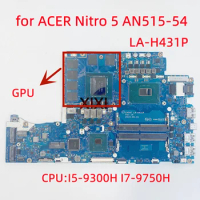EH50F LA-H431P for ACER Nitro 5 AN515-54 Laptop Motherboard CPU:I5-9300H I7-9750H GPU GTX1660Ti RTX2060 100%Tested OK