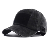 2024 New Designer Usa Flag Embroidered Large Size Baseball Cap Snapback Vintage Black Big Head Dad Hats for Men Women Bonnets