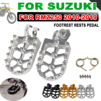 2016 For SUZUKI RMZ250 RMZ RM-Z 250 RM-Z250 2010- 2017 2018 2019 Motorcycle Accessories Footrests Footpegs Foot Rests Pegs Pedal