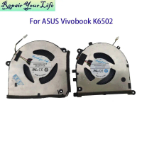 Laptop CPU Fan พัดลม CPU GPU สำหรับ Asus Vivobook Pro K6502z K6502zc K6602 Q540 Q530 Dc12v โน้ตบุ๊ค 