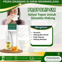 Propolis SM - Sinusitis Hidung, Polip Hidung, Benjolan Pada Hidung, Cairan Penghilang Sinusitis Hidu