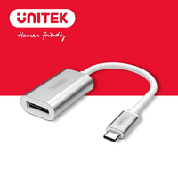 【樂天限定_滿499免運】UNITEK USB3.1 Type-C轉DisplayPort轉換器(Y-6317)