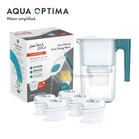 Perfect Pour 藍色2.4L濾水壺連Evolve+ 濾芯6件 (PP1002) 淨水壺 NSF認證