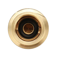 QCC1 Nut Propane Gas Fitting Hose Adapter with 1/4Inch Male Pipe Thread Propane Quick Connect Fittings Propane Adapter