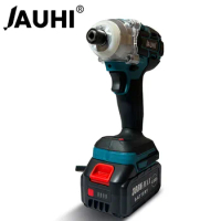 JAUHI 520N.m 5200rpm Brushless Electric impact screwdriver Cordless Impact Wireless Drill for Makita 18V Battery Power Tools