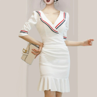 【Very Buy 非常勸敗】預購/女裝夏季輕奢個性女生範韓版小禮服短款洋裝晚禮裙