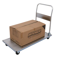 Convenient Foldable Flatbed Cart-2041-350 Flat Trolley Cart Platform Truck for Warehouse Home Office