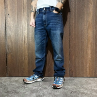 美國百分百【全新真品】Calvin Klein 牛仔褲 直筒 休閒 男款 CK 長褲 56KX401 深藍 CT39