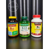 [ĐỦ BILL STORE + AIR] Viên Bổ Sung Vitamin B12 Nature's Bounty - Nature Made - Kirkland_ Live mua hà