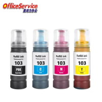 103 Refill Dey ink compatible for Epson EcoTank L3160 L3210 L3211L3560 L5190‎ L5290 L5296 L5590 L1110 L3100 L3110 L3150 printer