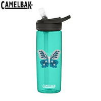 [ CAMELBAK ] EDDY+ 水瓶 600ml 花卉蝴蝶 / 多水吸管水瓶 / CB2266301160