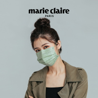 【ONEDER旺達】Marie Claire 美麗佳人一般醫療口罩(30入組) 平面醫療口罩- 蒼山綠 MC-BZ004