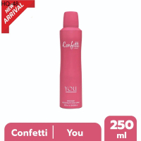 ลดพิเศษ Confetti London Body Spray - You 250ml / คอนเฟตติ ลอนดอน บอดี้ สเปรย์ ยู 250มล.