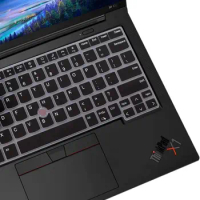 Silicone Laptop Keyboard Cover Skin for Lenovo Thinkpad E14 Gen 5 Thinkpad T14 T14s Gen 4/3,L14 P14s Gen 3 X1 Yoga Gen 8/7