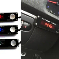 Auto Turbo Timer Alarm Reminder Automobile Modified Device Digital LED Display Parking Time Retarder Car Accessories for Vehicle