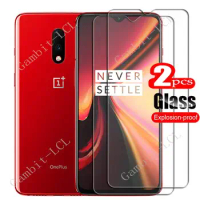 2PCS FOR OnePlus 7 6T 6.4" Tempered Glass Protective ON OnePlus7 OnePlus6T GM1905, GM1903 A6010, Screen Protector Film Cover