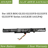 A41N1611 14.4V 48WH Laptop Battery For ASUS ROG GL553 GL553VD GL553VE GL553VW Series A41LK5H A41LP4Q