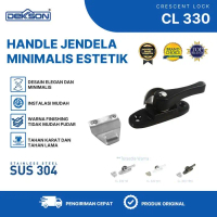 MB DEKKSON Crescent Lock Kunci Jendala Geser Alumunium CL 330 - Hitam