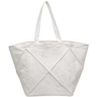 手提包帆布單肩包-大容量純色簡約購物袋女包包6色73xb2【獨家進口】【米蘭精品】