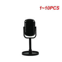 1~10PCS Simulation Classic Retro Dynamic Vocal Microphone Vintage Style Mic Universal Stand For Live Performanc Karaoke Studio