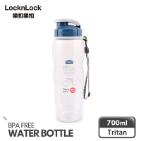 樂扣樂扣 Bisfree系列掛帶隨行水壺/700ML(深藍)(8H)
