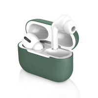 【General】AirPods Pro 保護套 保護殼 無線藍牙耳機充電矽膠收納盒- 橄欖綠