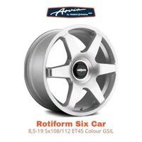 Velg Rotiform Six Car 8,5-19 5x108/112 ET45 Colour GSIL