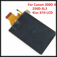 New Original Dispaly Screen LCD For Canon 200D II 250D SL3, Kiss X10 LCD Camera Repair Parts