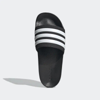 【adidas 愛迪達】拖鞋 男鞋 女鞋 運動 ADILETTE SHOWER 黑白 GZ5922(A5390)