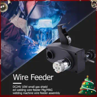 24V Wire Feed Welder Motor Electric MIG Welder Soldering Assistant Wire Feed Motor Welding Soldering Equipment
