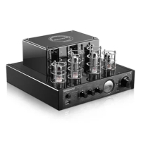 Nobsound MS-10D 6N1 6P1 Tube Amplifier Vaccum amplificador Bluetooth amplifier USB 110V or 220V, output power: 25W+25W