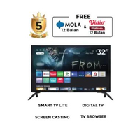 Led Polytron 32 inch 32inch Smart PLD32CV1869 PLD 32CV1869 32CV CV1869 1869 Digital Mola Youtube TV