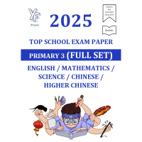 2025 Primary 3 Full Set Top Schools Exam Paper English/Maths/Science/Chinese/Higher Chinese P3