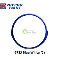 Nippon Paint Vinilex Cat Tembok Interior dan Eksterior 5 Kg (Ready semua warna) 973J Blue White (j)