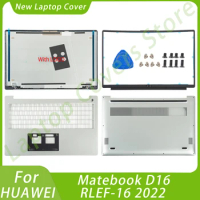 Housing Case For HUAWEI Matebook D16 RLEF-16 2022 LCD Back Cover Front Bezel Palmrest Bottom Case Laptop Covers Replace 16inch