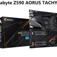 Gigabyte Z590 AORUS TACHYON Motherboard LGA 1200 Support Intel 10th/11th Gen CPU 64GB PCI-E 4.0 Intel Z590 Mainboard DDR4 ATX