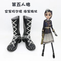 Anime Matha Behamfil Identity V Cosplay Shoes Comic Halloween Carnival Cosplay Costume Prop Cosplay Men Boots Cos Cosplay