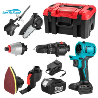 Cordless Drills Multifunction Power Tools Brushless Hammer Drill Sets for makita battery tool