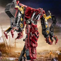 Transformation Robot MT01 MT-01 Oversize Metal Bulldozer Roaring Vehicle Movie Devastator Anime Action Figure Deformed Toys