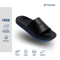 Sandal Pria Slide Neon Royal Blue Original Sandal