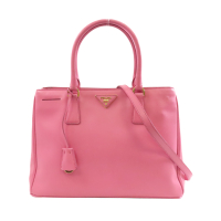 【二手名牌BRAND OFF】PRADA 普拉達 粉色 牛皮 兩用包 BN1874
