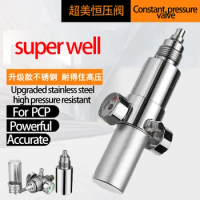 Super Well Airforce condor pcp explosion-proof regulating constant pressure valve 30mpa 350bar 4500psi single hole 8mm