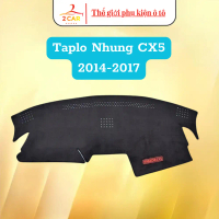 Thảm taplo nhung dành cho xe Mazda CX5, CX-5 đời 2014 2015 2016 2017 Hàng 3 lớp chống trượt, chống n